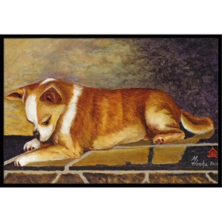 Micasa Chihuahua I See Me Indoor & Outdoor Mat18 x 27 in. MI889322